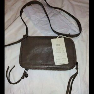 NWT Lucky Brand Leather KAIE Convertible Crossbody